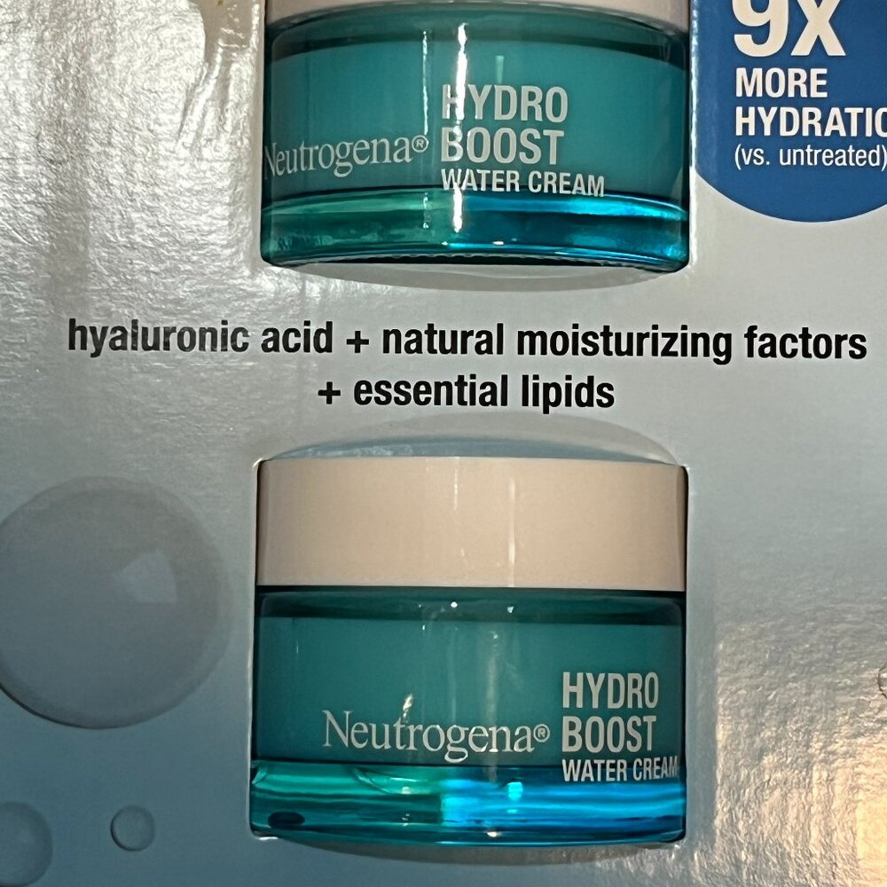 Neutrogena Hydro Boost Water Cream, 1.7 fl oz, 2-pack